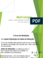 Aula 05 - Metrologia - Erros de Medicao - 2021-2