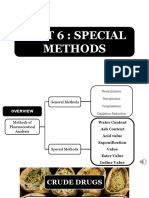 Unit 6 Special Methods Handout