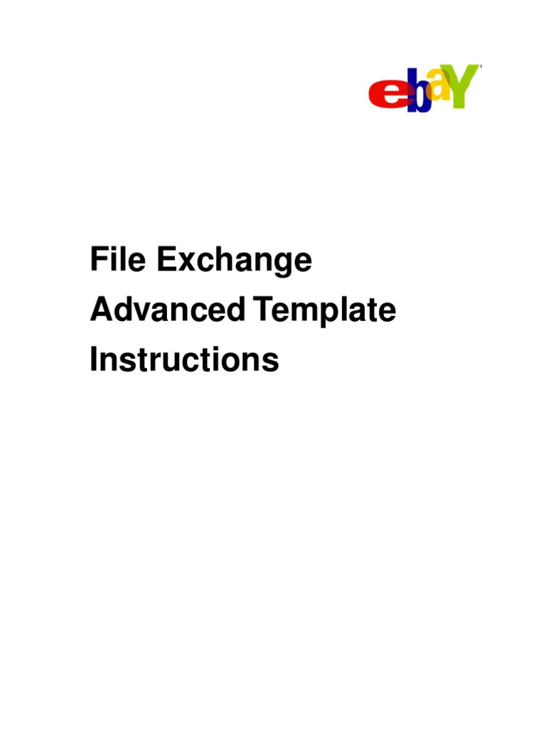 File Exchange Advanced Instructions | PDF | Comma Separated Values ...