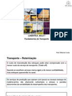 Logística - Fundamentos do transporte e roteirização