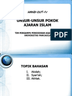 Mdl-4-Unsur Pokok Ajaran Islam