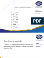 Categorias Gramaticales - chVbDe