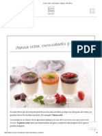 Panna Cotta - Curiosidades y Orígenes - RivaReno