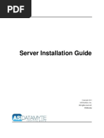 DataMetrics Server Installation Guide