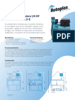 Bomba Presurizadora 1 4 HP