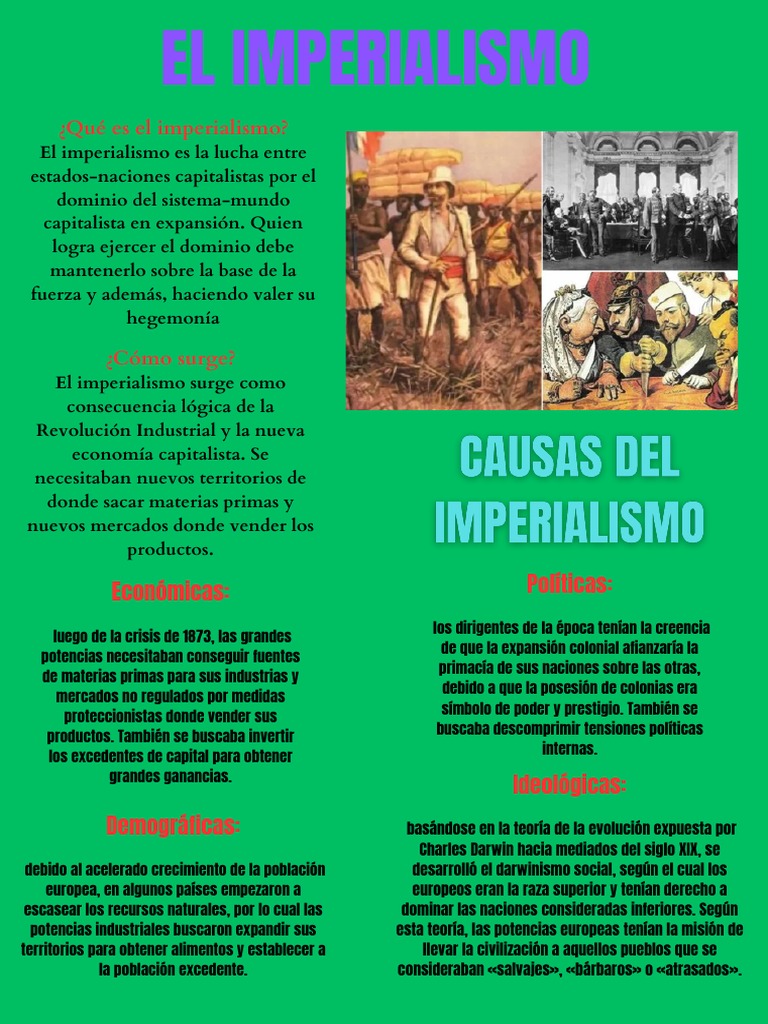 Causas y Consecuencias del Imperialismo | PDF | Imperialismo | Colonialismo