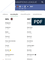 Confira o Jogo Milan 0 X 2 Internazionale - Liga Dos Campeões, Semifinal - Tempo Real Ge