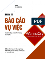 BÁO CÁO VỤ VIỆC - NHÓM 15