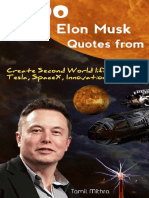 100 Elon Musk Quotes From - Create Second World Life On Mars, Tesla, Space X, Innovation, Work