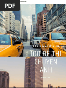100 Đề Luyện Thi Vào Lớp 10 Chuyên Anh Có Đáp Án
