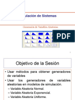 Generadores de Variables Aleatorias