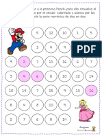 Laberintos Numericos de 2 en 2 Super Mario