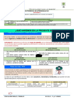 ¿Qué Haremos en La Presente Semana?: Organizar Información - Mapa de Empatía