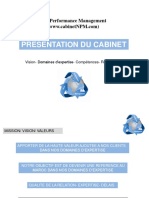 Présentation Cabinet Conseil New Performance Management