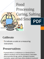 TLE COOKERY8 Food Processing Curing Salting and Smoking