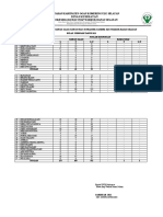 Format Kunjungan Pasien Bulanan Praktek Mandiri