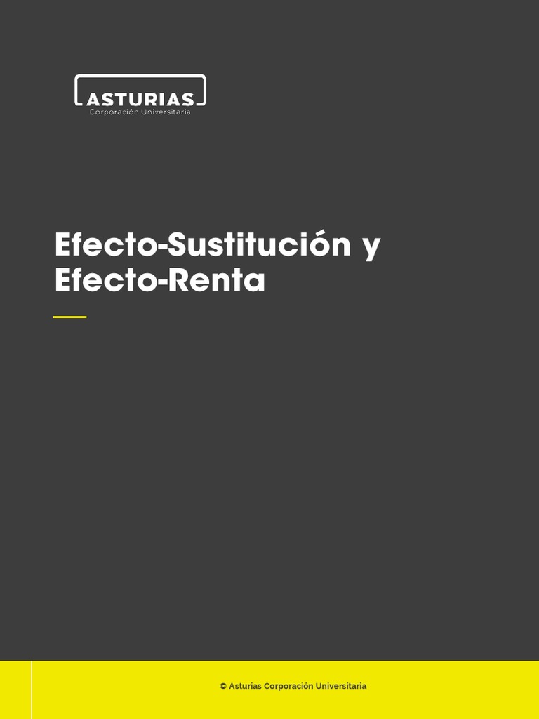 Efecto Sustitucion y Renta | PDF | Precios | Microeconomía
