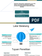Blue Unique Paper Plane PowerPoint Templates