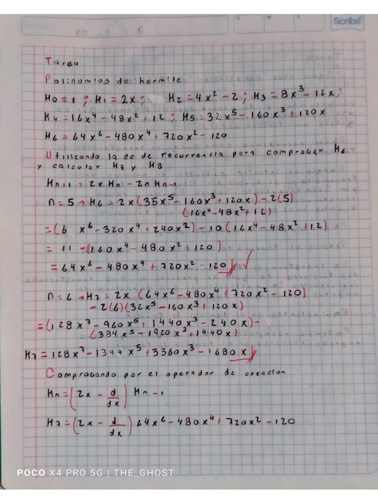Polinomios de Hermite PDF