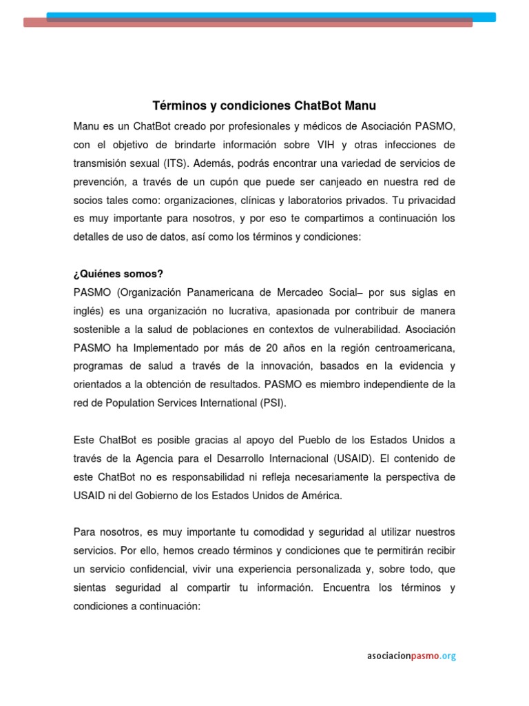 LAC Terms PDF Chat en linea