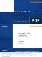Estadística General - Semana 08 - Sesión 16 - 2023-1 - Distribucion Binomial