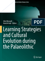 Learning Strategies and Cultural Evolution During The Palaeolithic