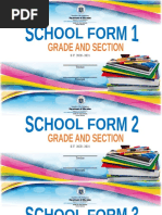 school form front page