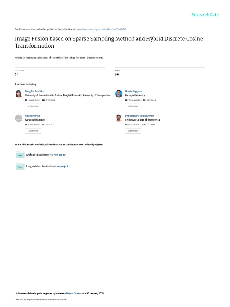 Low Pass Filtering | PDF | Remote Sensing | Principal Component Analysis