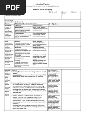 DLP Format Blank Sheet