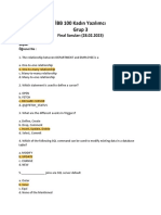 Ibb Test SQL