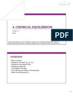 4 Chemical Equilibrium