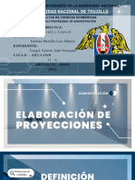 Elaboracion de Proyecciones