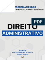 Aula 01.1 - Conceitos Iniciais de Direito Administrativo PDF