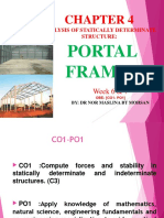 W6 &7 Chapter 4 - Portal Frames