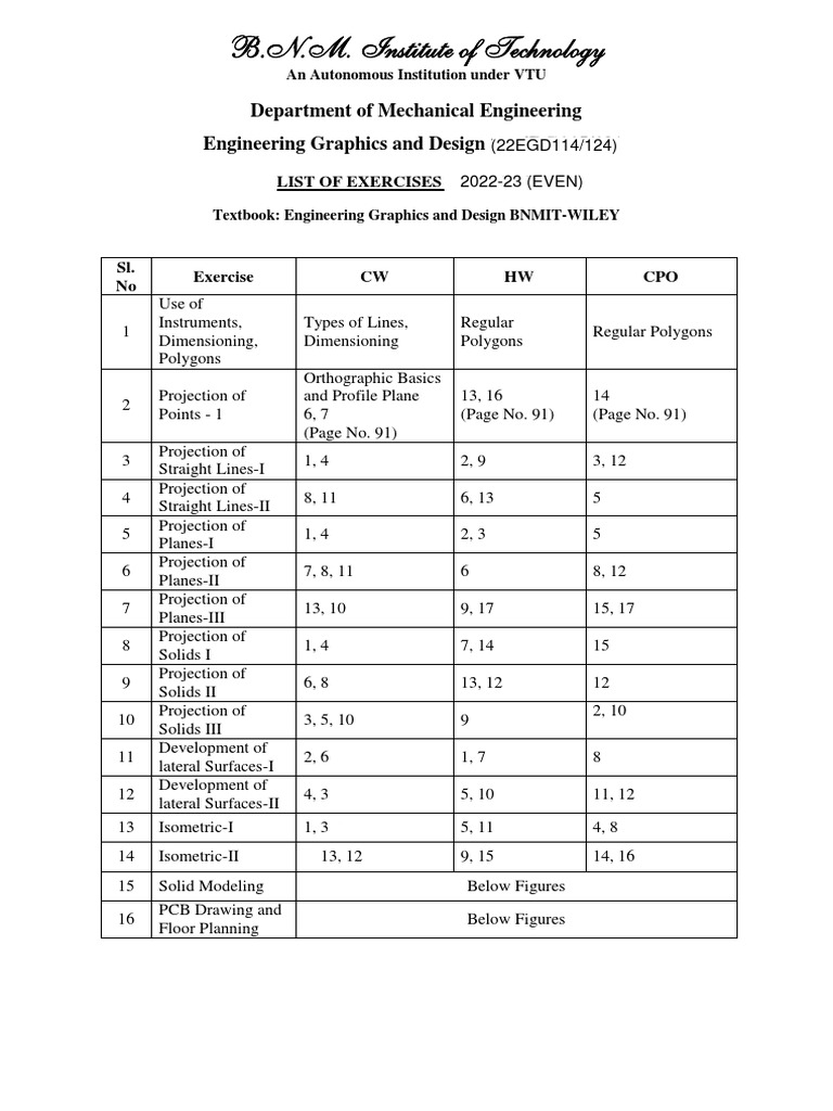 EGD Solution Bank 2022-23 EVEN | PDF | Angle | Orbital Inclination