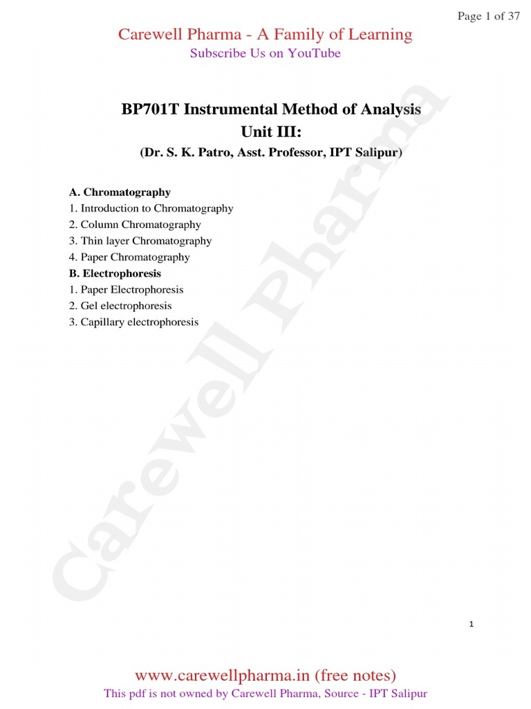 unit-3-instrumental-methods-of-analysis-b-pharmacy-7th-sem-carewell