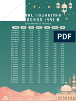 Jadwal Imsakiyah 2020 Manado - PDF 2