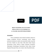 Bab 4 Sarinah Relevansi Keselamatan Pasien Dengan Pelayanan Kesehatan & Analisis Akar Penyebab Insiden 2