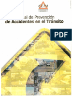 Manual de Prevencion de Accidentes en El Transito
