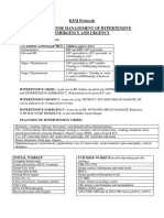 KEM Protocols - Hypertensive Emergency (Dr. Pritha)