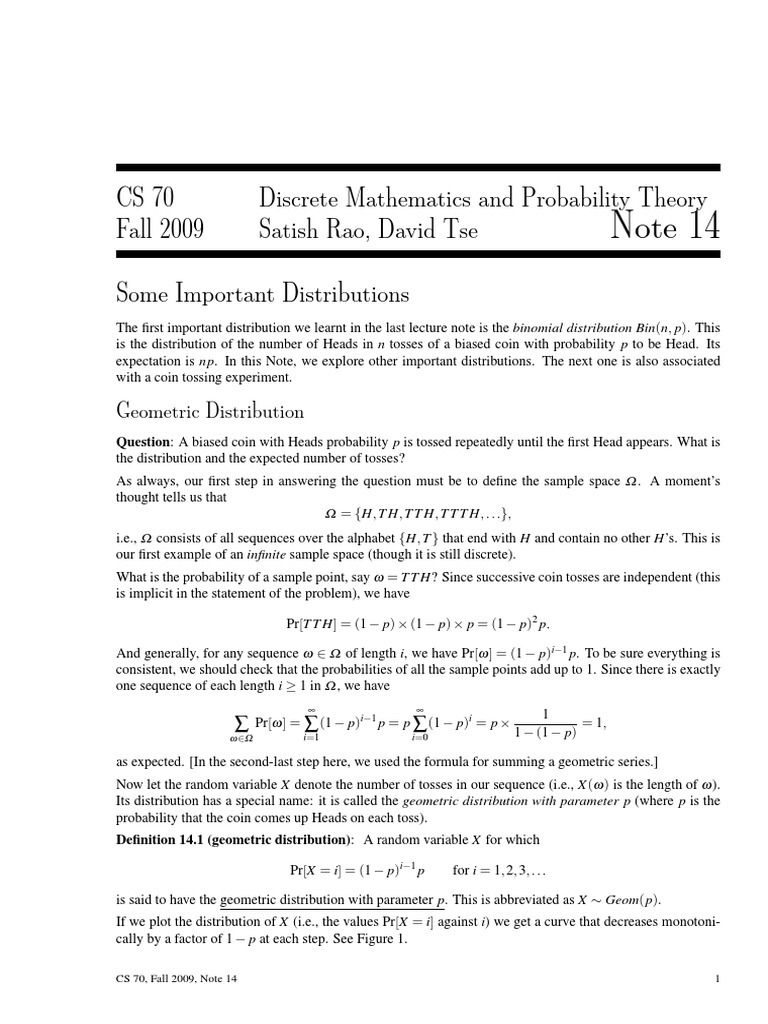 Discrete mathematics and probability theory pdf probability