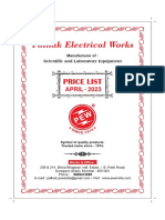 PATHAK ELECTRICAL WORKS Price List  APRIL 2023 NEW
