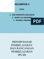 Prinsip Dasar Pembelajaran Di SD