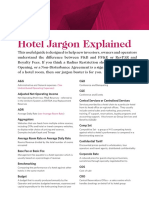 Hotel Jargon Buster