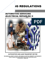 TR - Automotive Servicing (Electrical Repair) NC II