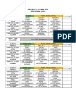 Jadual Kelas Upkk 2021