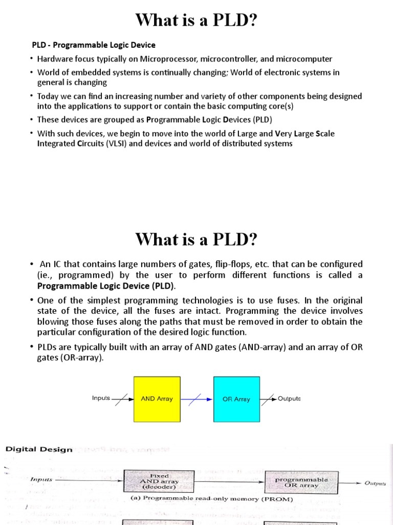 5.1 Why Use Programmable Logic Devices | PDF | Computers | Technology ...