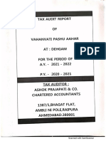 vahanvati pashu  - 21-22 audit report