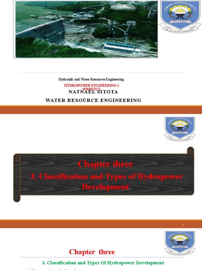 HP-I, Chapter-Three1, Classification of HP | PDF | Hydroelectricity ...