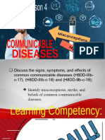 Q3 PPT Health 8 Myths and Misconception of Communicable Diseases